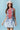 Striped Denim Lace Trim Vest