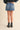 Denim Barrel Mini Skort