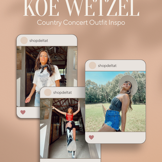 Koe Wetzel: Country Concert Outfit Inspo