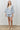 Striped Loose Fit Zip Top