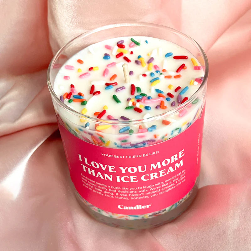 Candier Ice Cream Candle