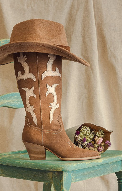 Brown Adriana Cowgirl Boot
