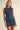 Denim Open Back Skirt Set