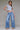 Light Forward Seam Wide Leg Jeans By Hidden