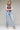Light Wash Low Rise Bootcut Jeans By Hidden
