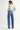 Mid Rise Slim Wide Leg Jean