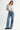 Mid Rise Slim Wide Leg Jean
