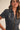 Short Sleeve Faux Leather Jumpsuit