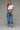 Red Tape Medium Wash Cuffed Jeans By Hidden