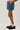 Mid Waist Denim Skort