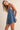 Denim Flare Side Tie Romper