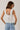 V-Neckline Top With Lace Trim