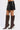 Vegan Leather Mini Belted Skirt