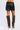 Vegan Leather Mini Belted Skirt