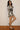 Zebra Lace Trim Mini Dress