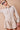 Suede Long Sleeve Button Ruffle Romper