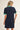 Plus Size Zip Solid Dress