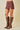 Mid Waist Suede Mini Skort