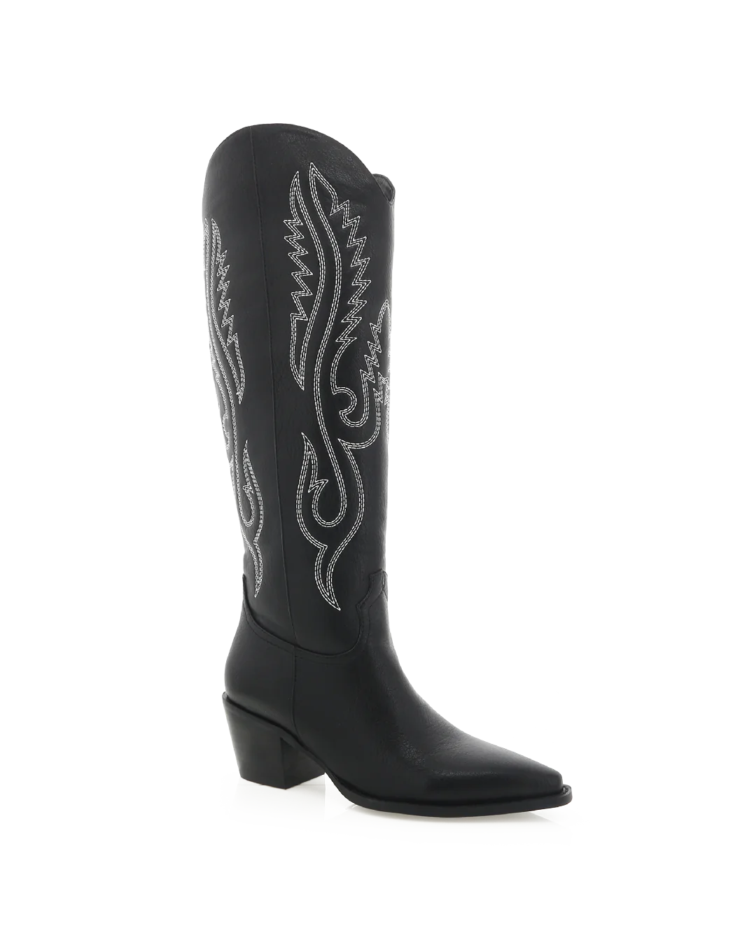 Black Darius Cowgirl Boot