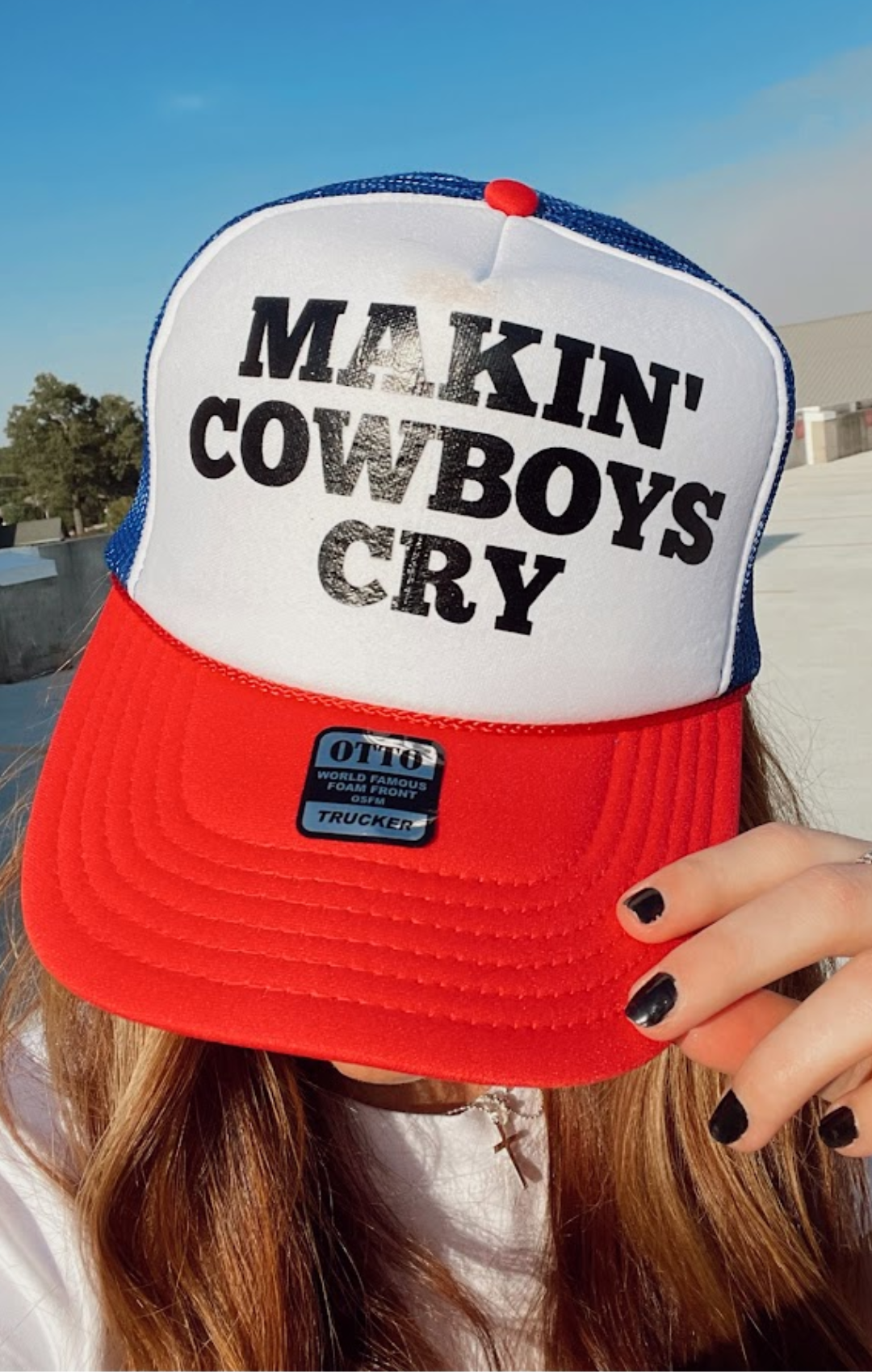 Cowboys Cry Trucker Hat