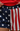 Lulu Mac American Flag Boxer Shorts