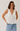 V-Neckline Top With Lace Trim