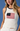 USA Flag Ribbed Sweater Top