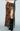 Leopard Double Buckle Maxi Skirt