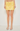 Syvie Yellow Sequin Mini Skort