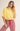 Yellow Mock Neck Soft Sweater