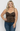Plus Size Mesh Leopard Lace Top