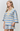 Striped Loose Fit Zip Top