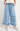 Frayed Washed Chambray Pants