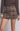 Split Front Plaid Mini Skort