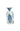 Large Blue Floral Print Bud Vase By Mudpie