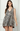 Leopard V-neck Sleeveless Denim Romper