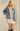 Contrast Denim Zip Jacket