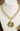 Hammered Disc Chunky Necklace