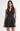 Collared Gold Button Mini Dress