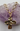 Hammered Cross Front Toggle Necklace
