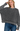 Washed Side Slit Cropped Sweater
