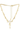 Deep Water Pearl Plated Lariat Necklace