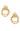 Only Royalty Gold Plated Crystal Earrings