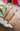 Medallion Stretchy Bangle- Pearl