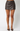 Vegan Leather Skirt with Shorts