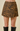 Tiger Print Draped Wrap Skort