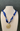 Matte Gold Horse Scarf Necklace