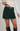 Belted Corduroy Pleated Skirt