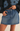 Denim Barrel Mini Skort