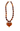 Roxie Heart Tortoise Beaded Necklace